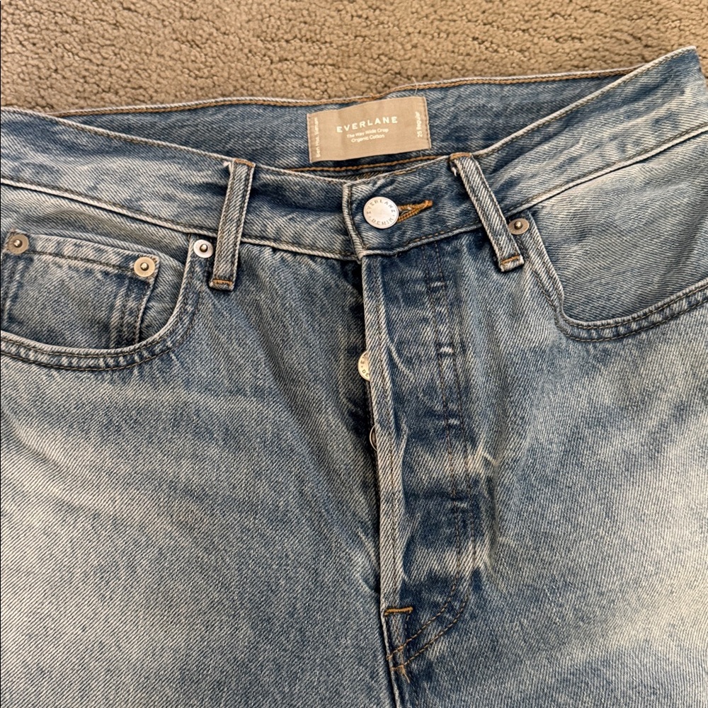 Everlane The Way-Wide Crop Jeans - Picture 4 of 7